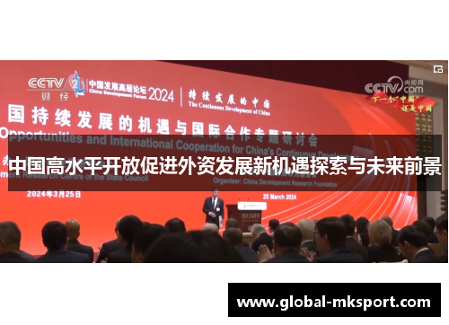 中国高水平开放促进外资发展新机遇探索与未来前景