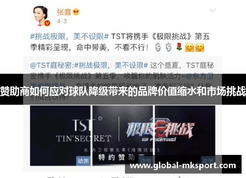 赞助商如何应对球队降级带来的品牌价值缩水和市场挑战